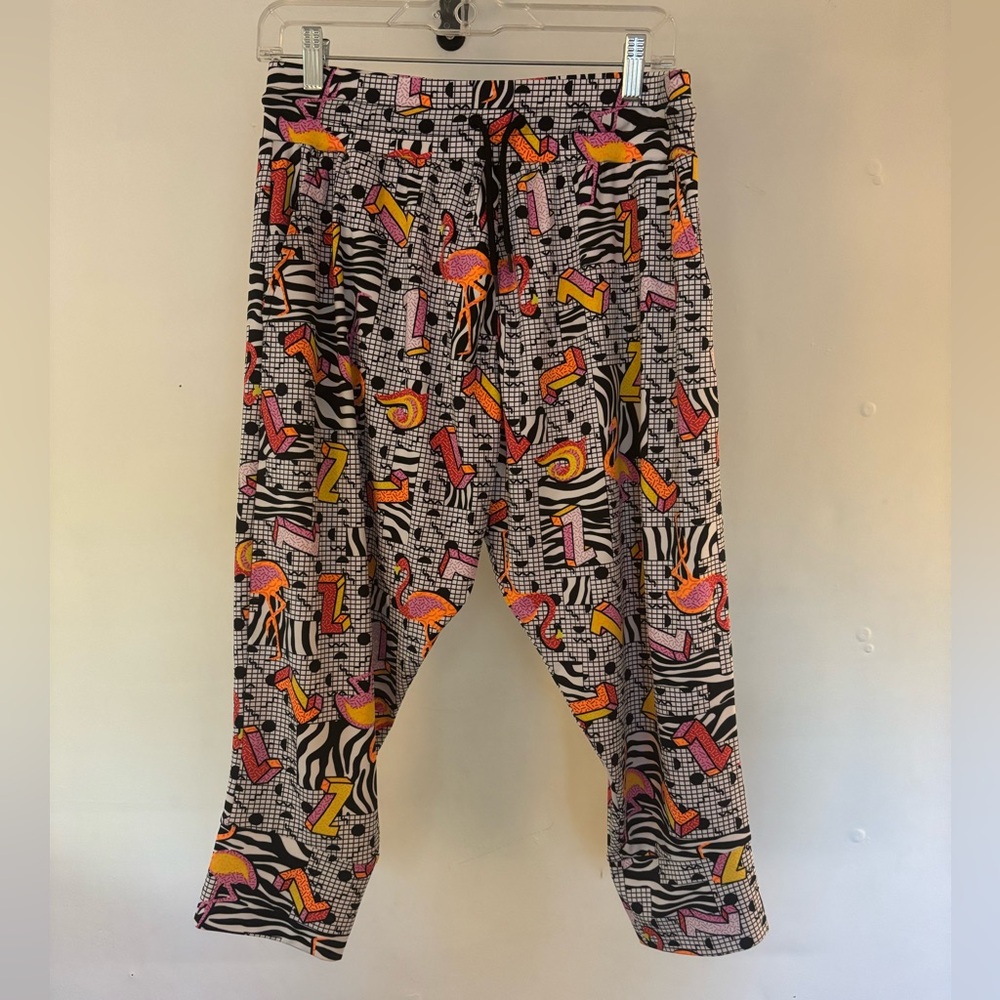 Zumba Fitness Harem- Multicolor Geometric Leggings
